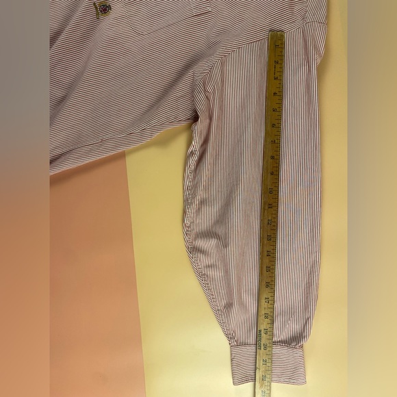 Tommy Hilfiger | Men’s All Cotton Button Down Logo Shirt Red/White | Size 17-35 - Picture 8 of 10